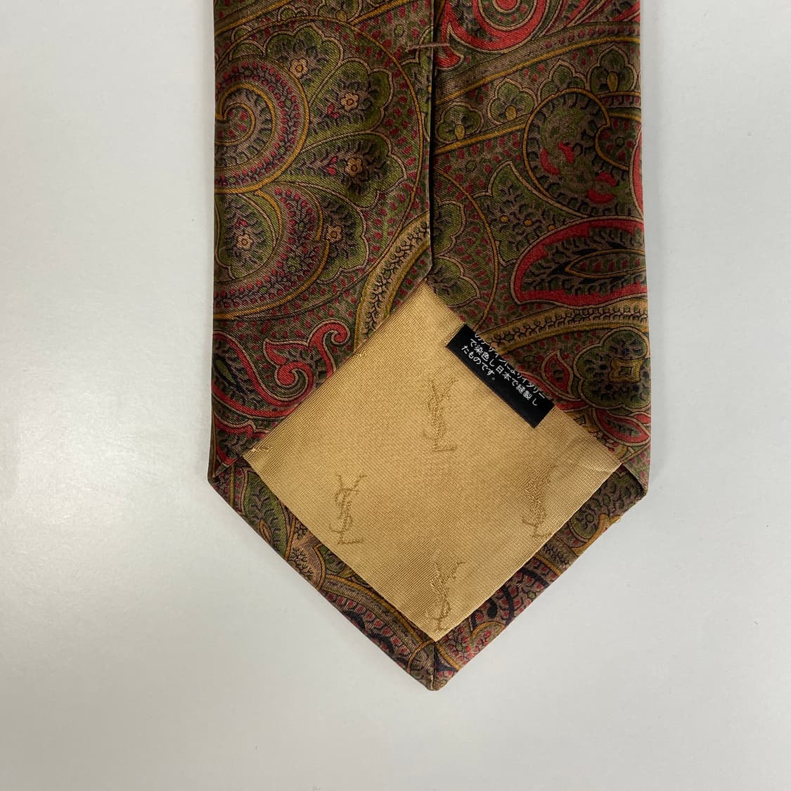 입생로랑(YSL) 명품 정품 페이즐리 넥타이 상품이미지5