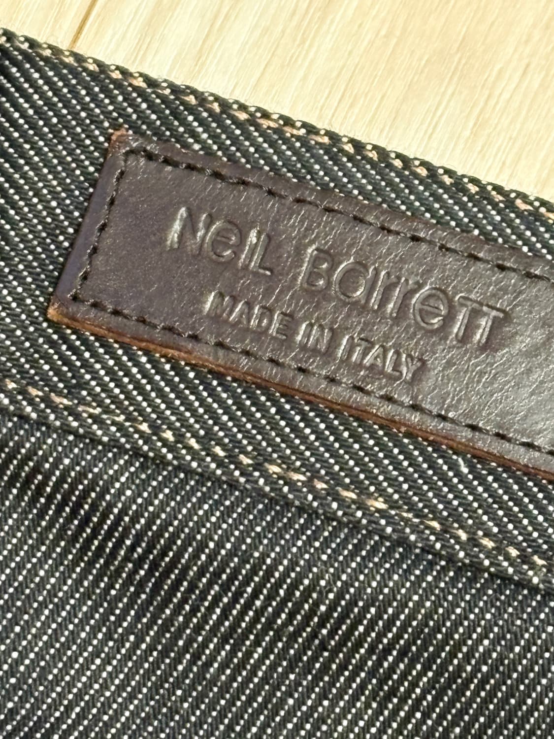 닐바렛 가죽 스트랩 팬츠 상품이미지4