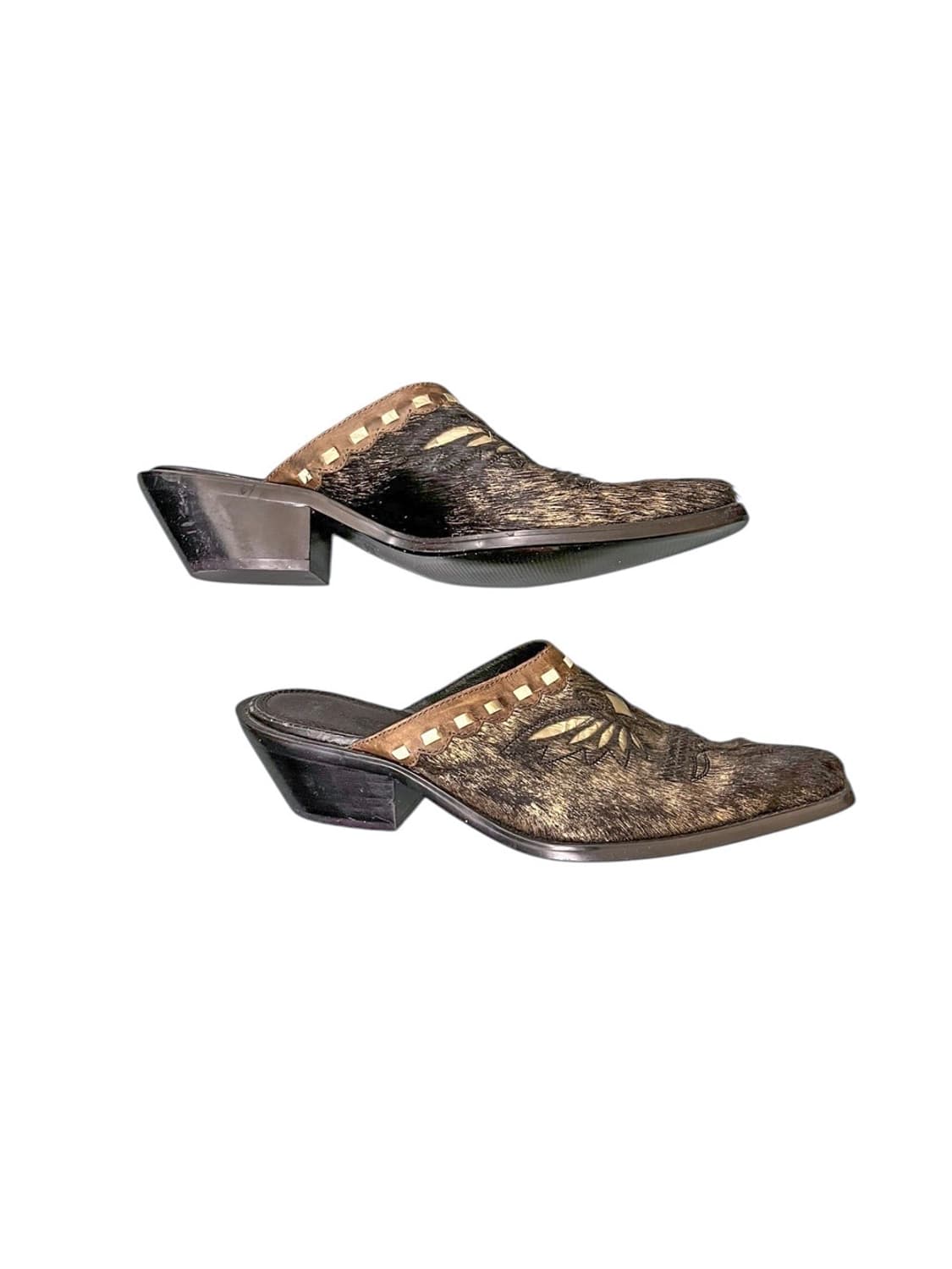 PONY HAIR LEATHER MULE 상품이미지4