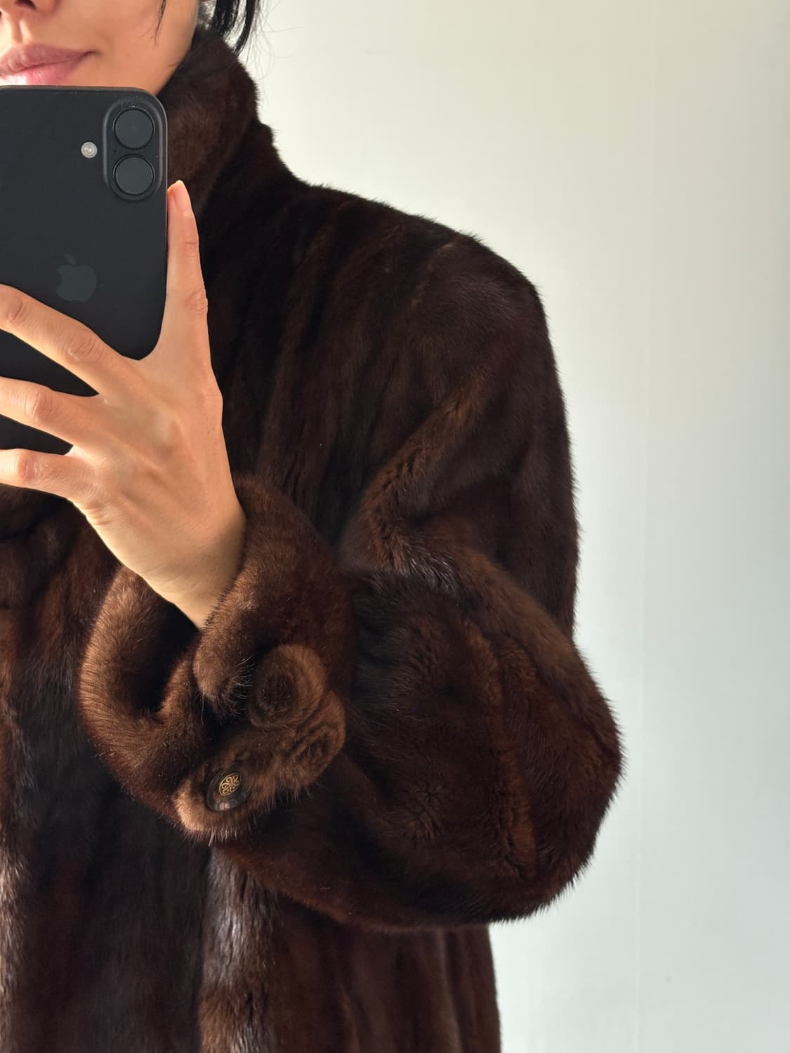 이태리 리얼밍크 롱코트 상품이미지2