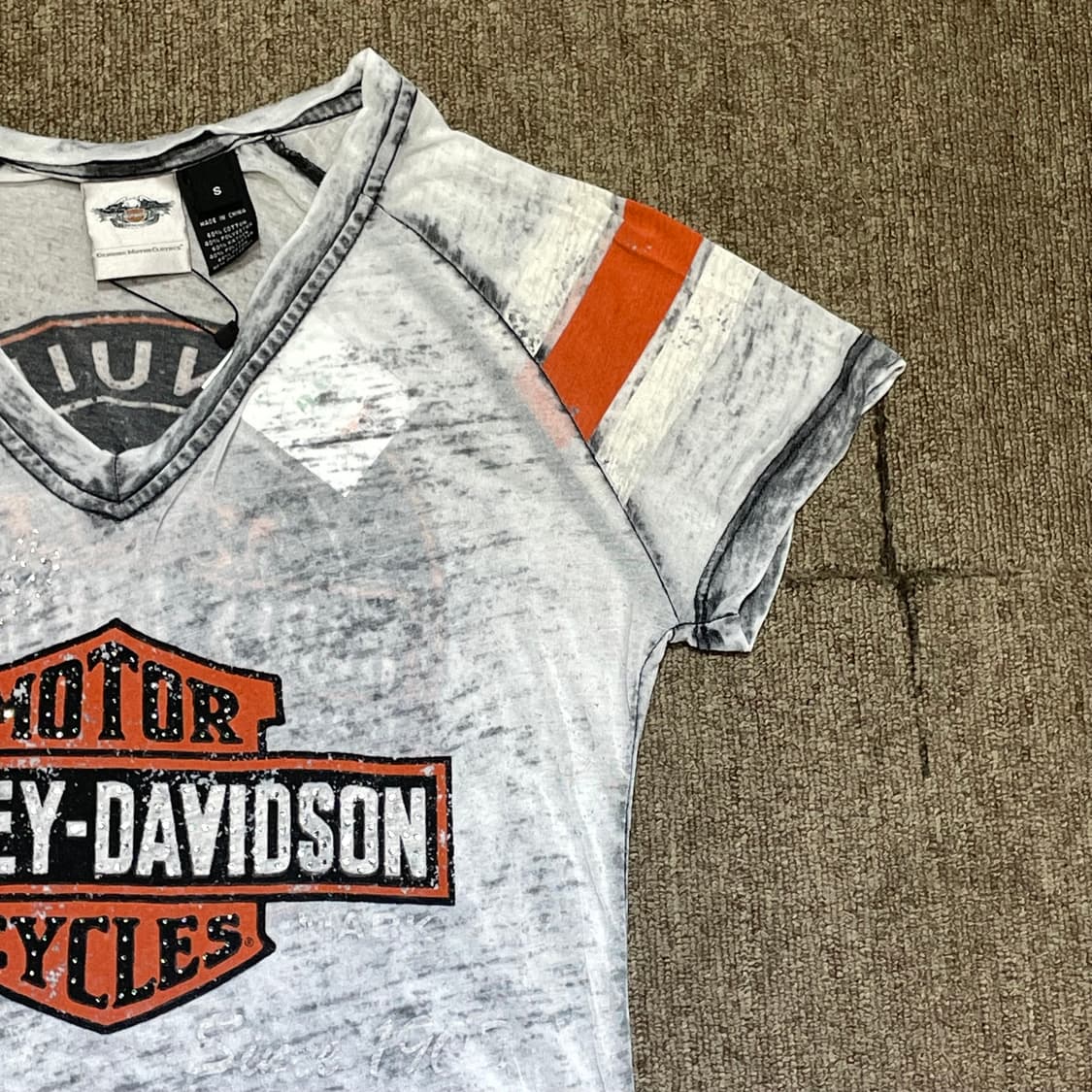 (S) Harley Davidson 할리데이비슨 나그랑 반팔티  상품이미지5