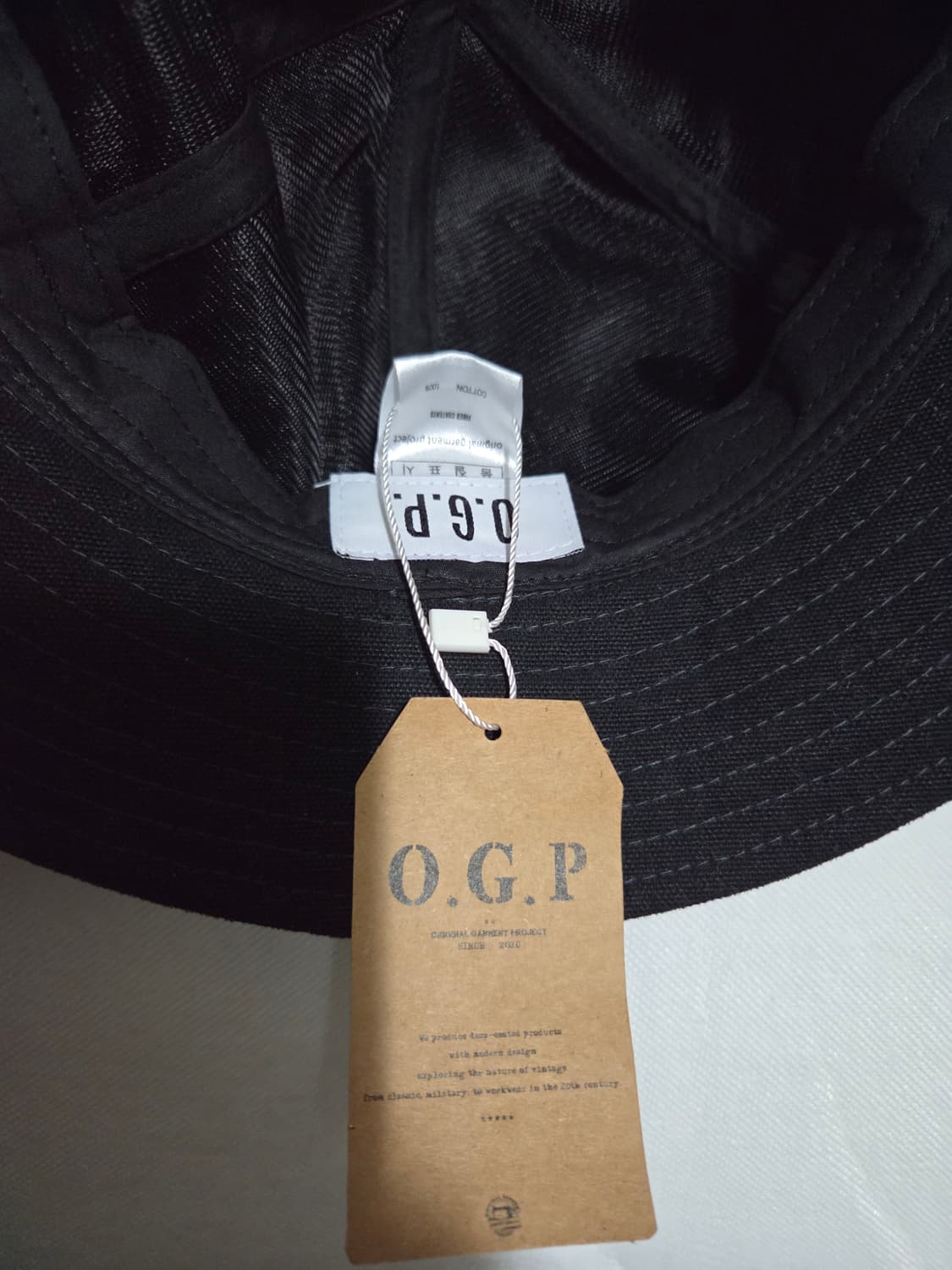 OGP 블랙 버킷햇 상품이미지4
