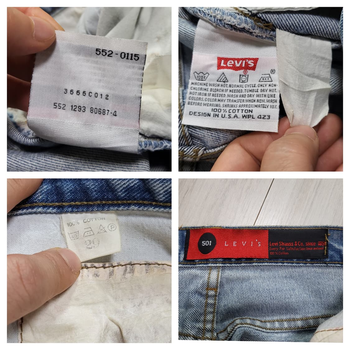 (29) 90s usa 리바이스 501 levis 청바지 상품이미지9