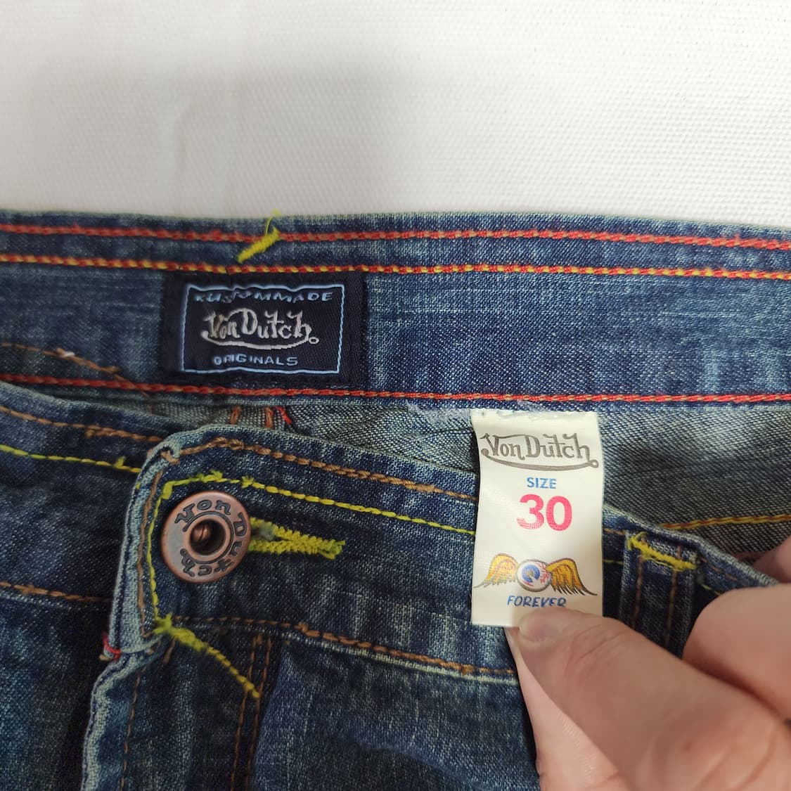 본더치 패치 데님팬츠 상품이미지8