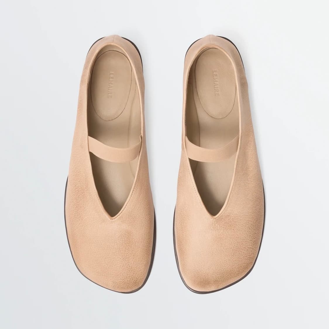 [39]르메르 26ss GLOVE 발레리나 슈즈/워시드 베이지 상품이미지1