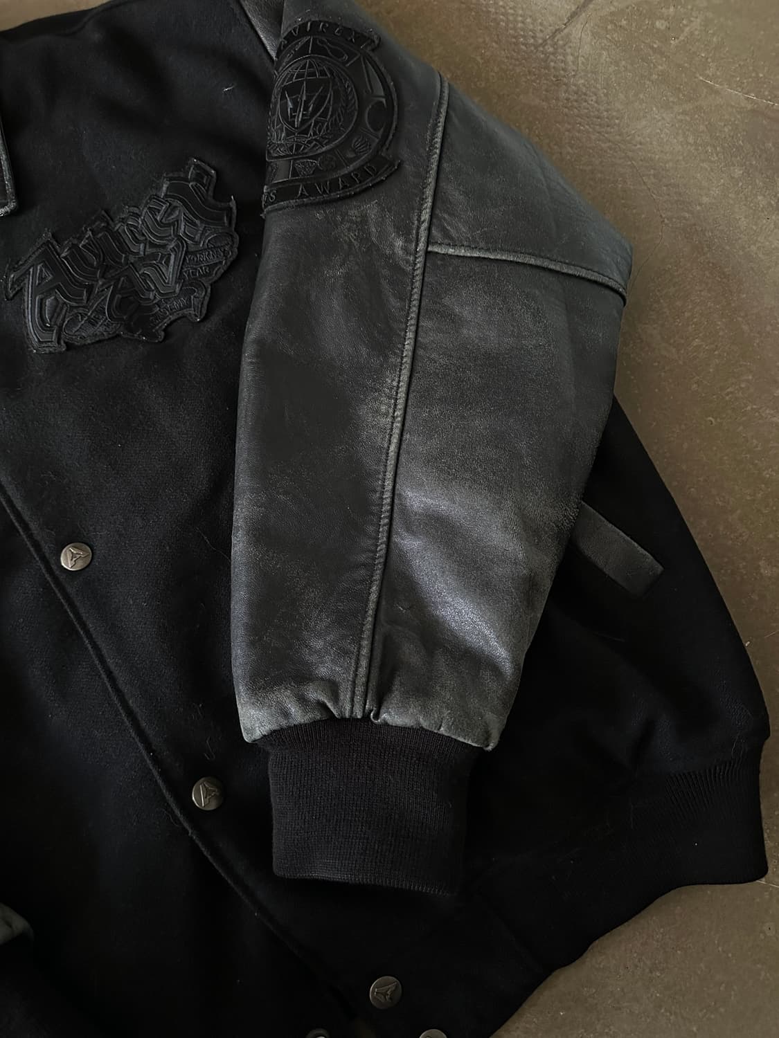 AVIREX 아비렉스 Leather Varsity Jacket 상품이미지3