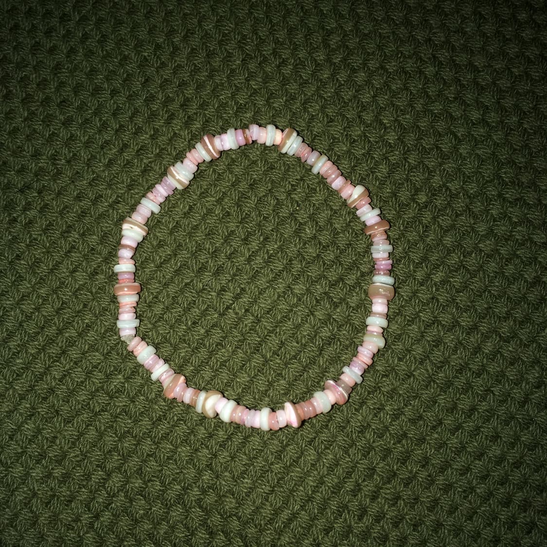 핑크 자개비즈 팔찌 상품이미지2