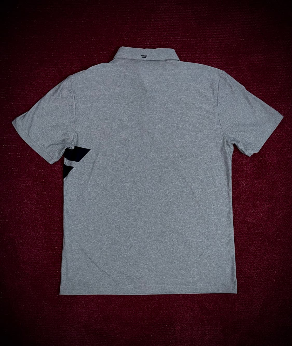 PXG 빅로고 골프 반팔 카라티 그레이 2XL 상품이미지2