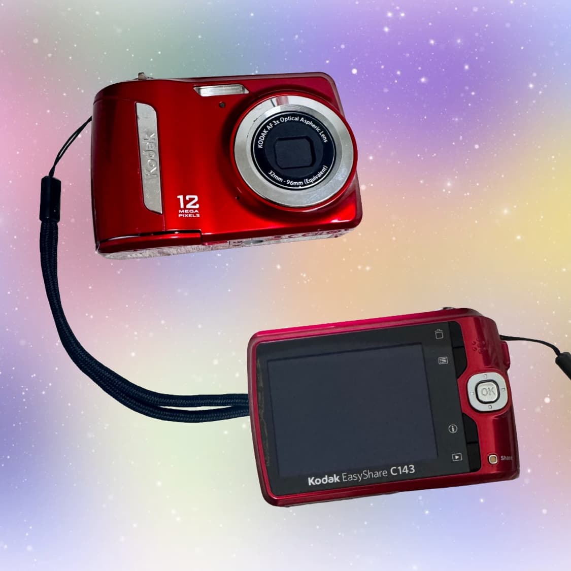 키키디카⭐️) 코닥 이지쉐어 c143 레드 상품이미지4