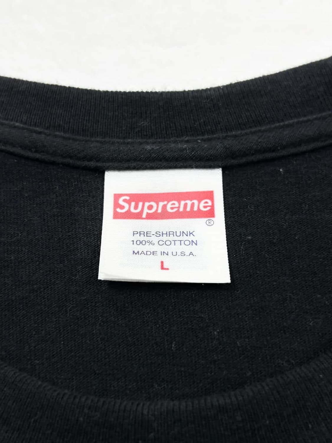 슈프림 스켈레톤 블랙 반팔 상품이미지7