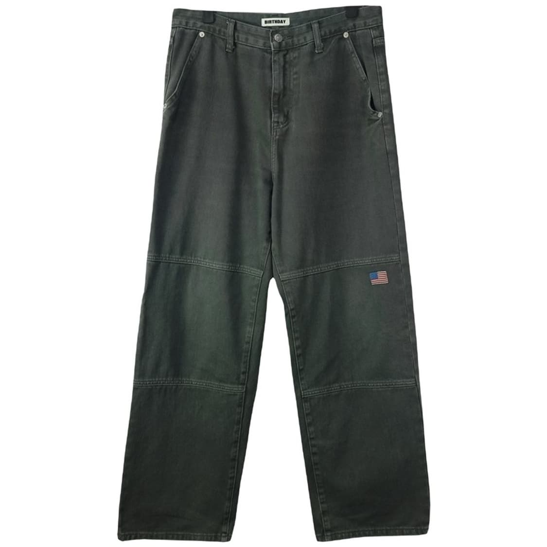 [아메리칸빈티지] 더블니 워크 팬츠 챠콜 M18564 상품이미지2