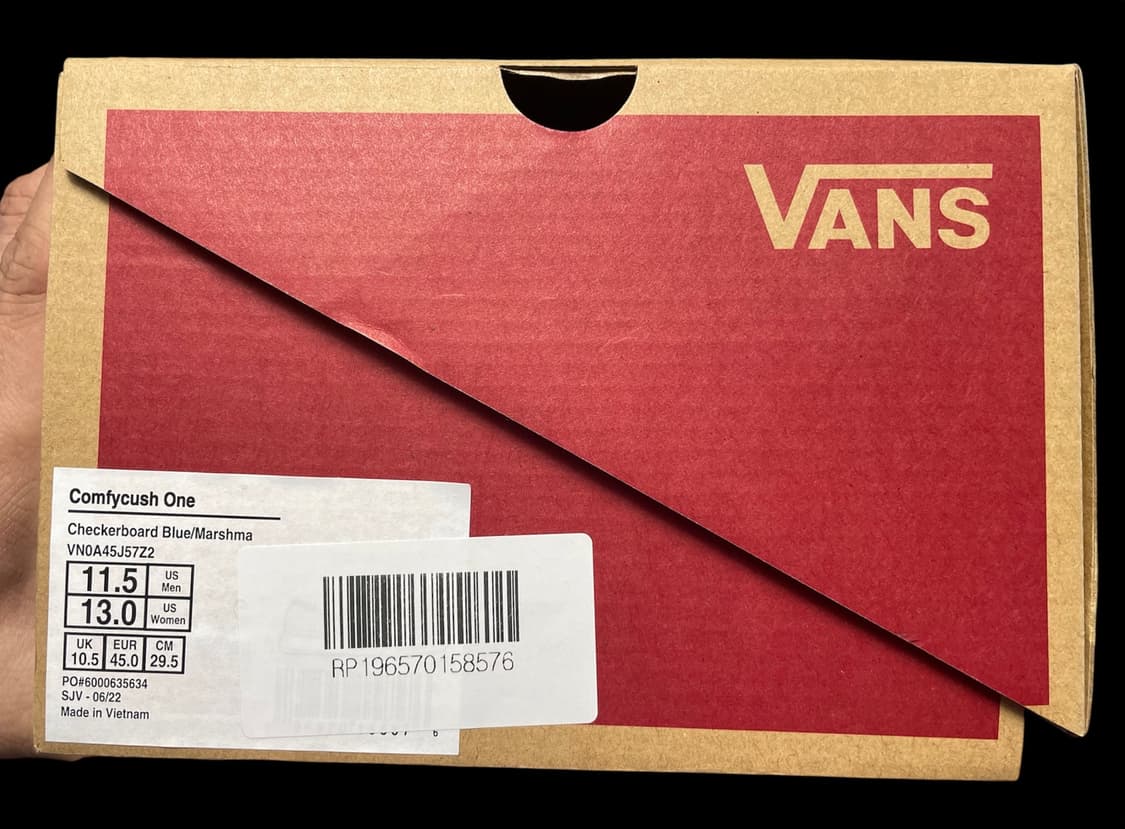 반스 컴피쿠시원 블루/마쉬멜로우 사이즈 295 상품이미지8