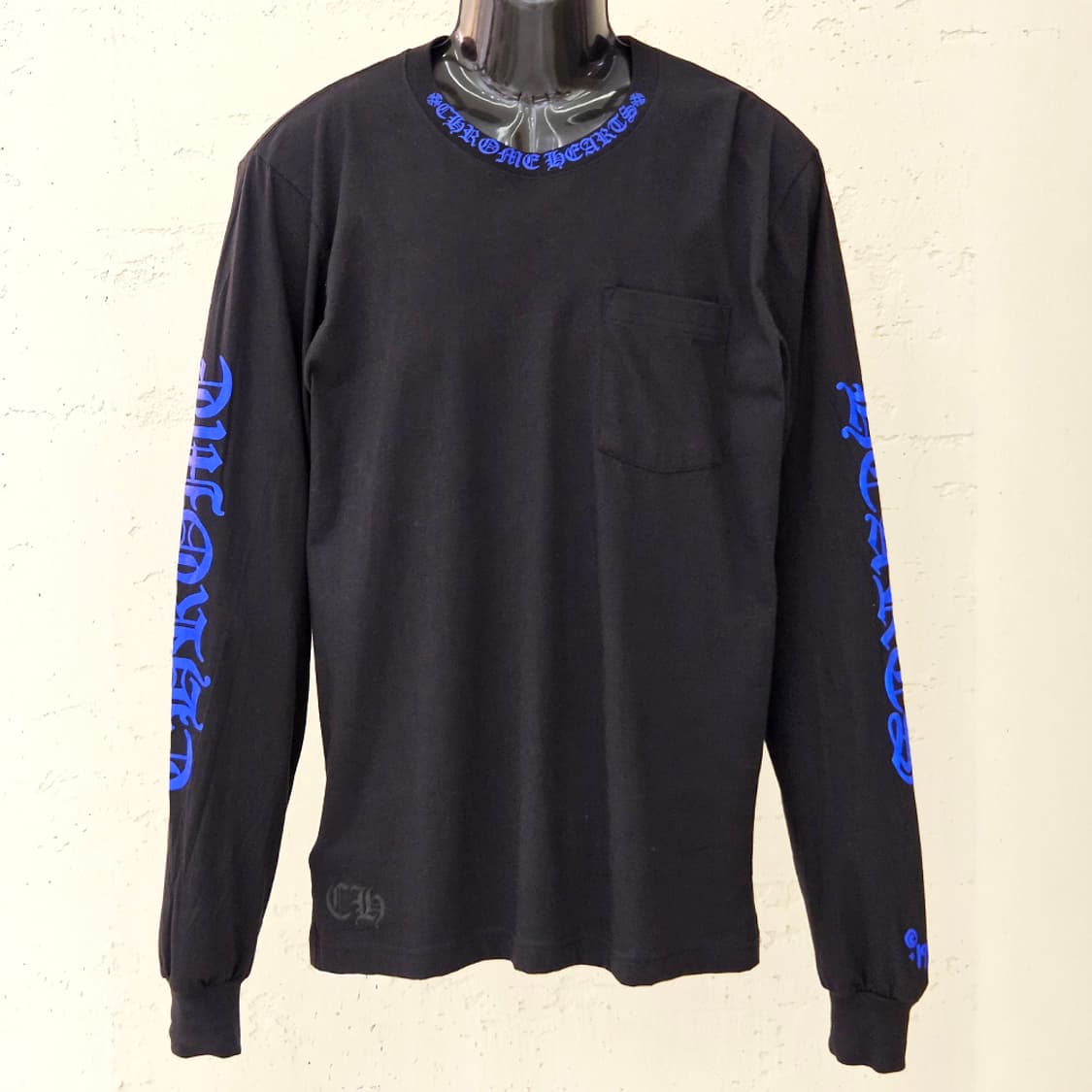 [M] 미사용 크롬하츠 퍼플레터링 롱슬리브 B1213C141 상품이미지1