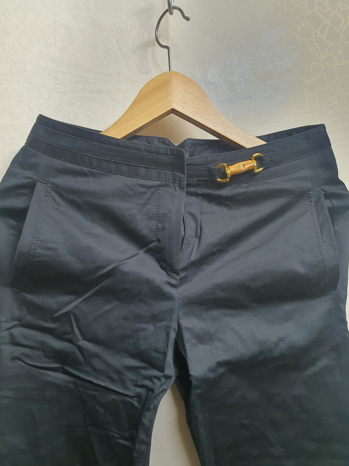 여성 유니크 블랙 팬츠 26 상품이미지2