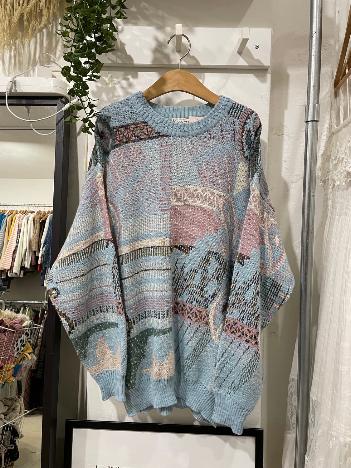 carlolana pattern knit 상품이미지5