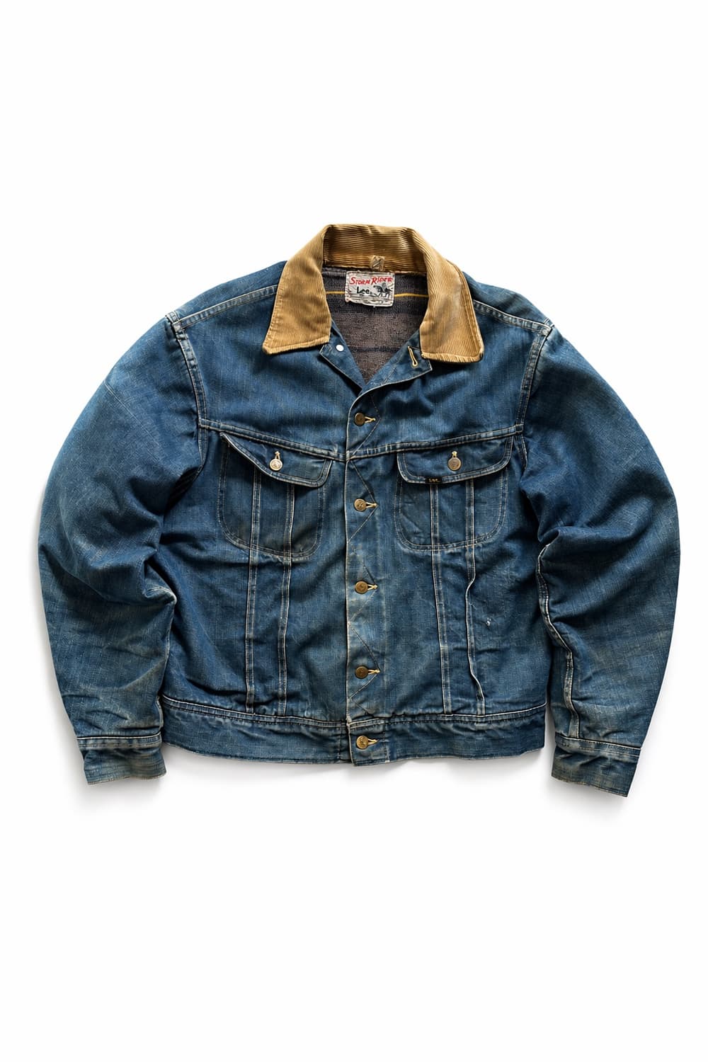 60s Lee 101LJ 블랭킷 데님 트러커 자켓 42L 상품이미지1