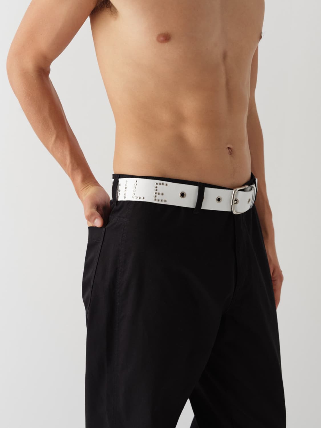 [S/M]기마구아스 Fragile 벨트/화이트 상품이미지1