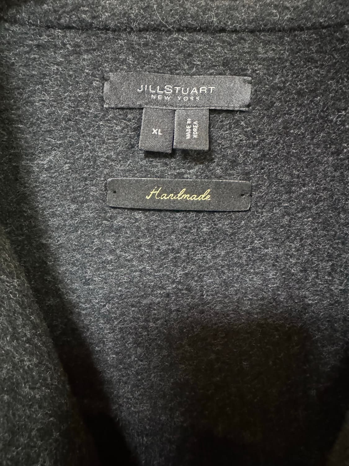 [XL]질스튜어트 뉴욕 아우터형 오버핏 체크셔츠 상품이미지8