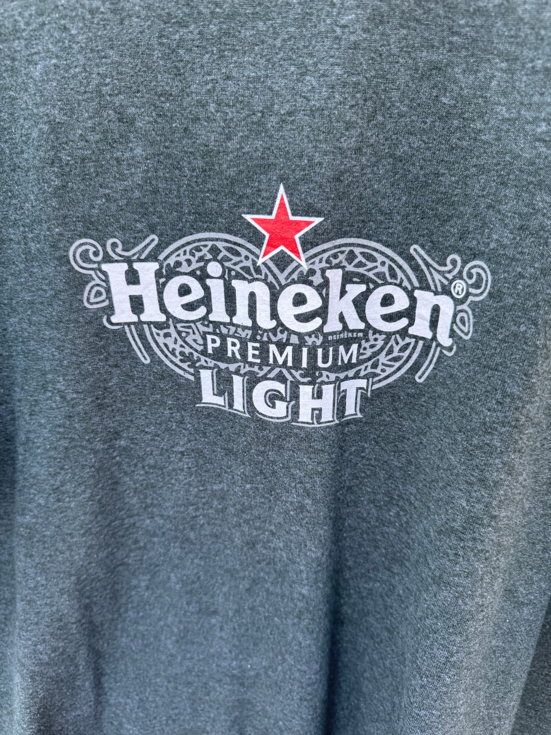 길단 빈티지 하이네켄 프린팅 링거 반팔 티셔츠 2xl 상품이미지3