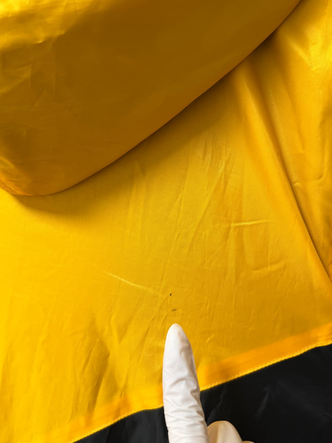 아디다스 오리지널 바람막이 105 / 옐로우 블랙 후드 윈드브레이커 /  상품이미지8