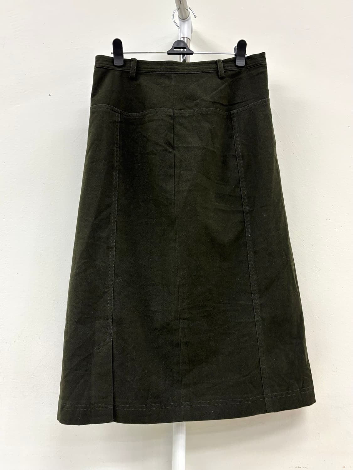 빈티지 카키 스커트 상품이미지3