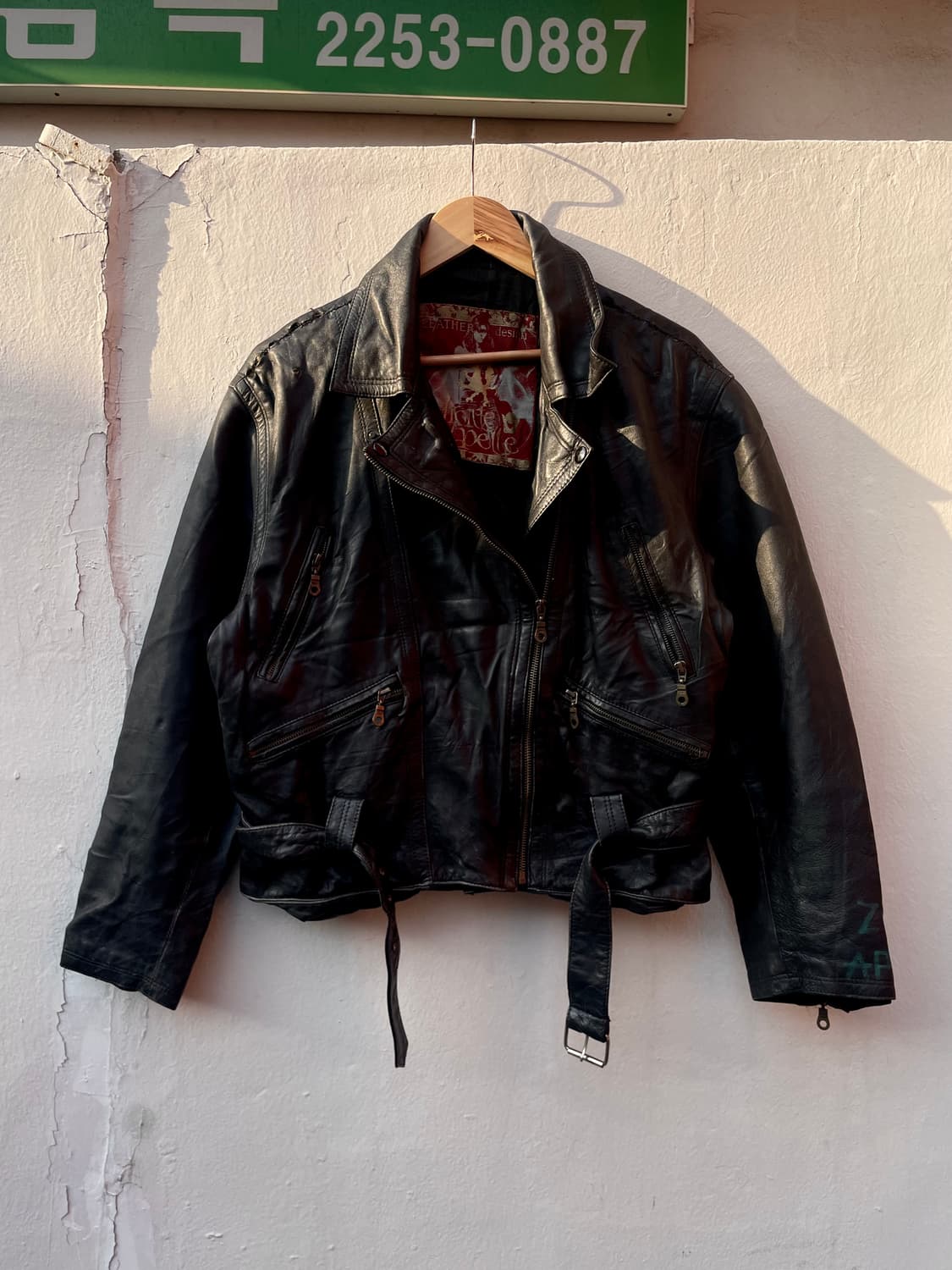 빈티지 락펑크 더블라이더 자켓 상품이미지4