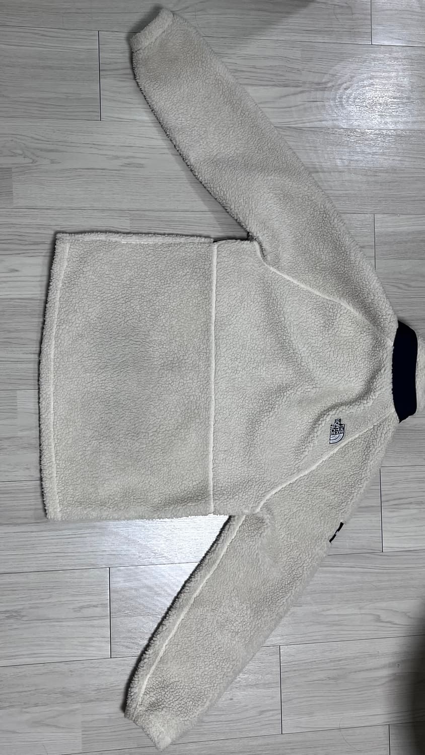 노스페이스 셰르파 플리스 자켓 아이보리 (화이트라벨) XL  상품이미지3