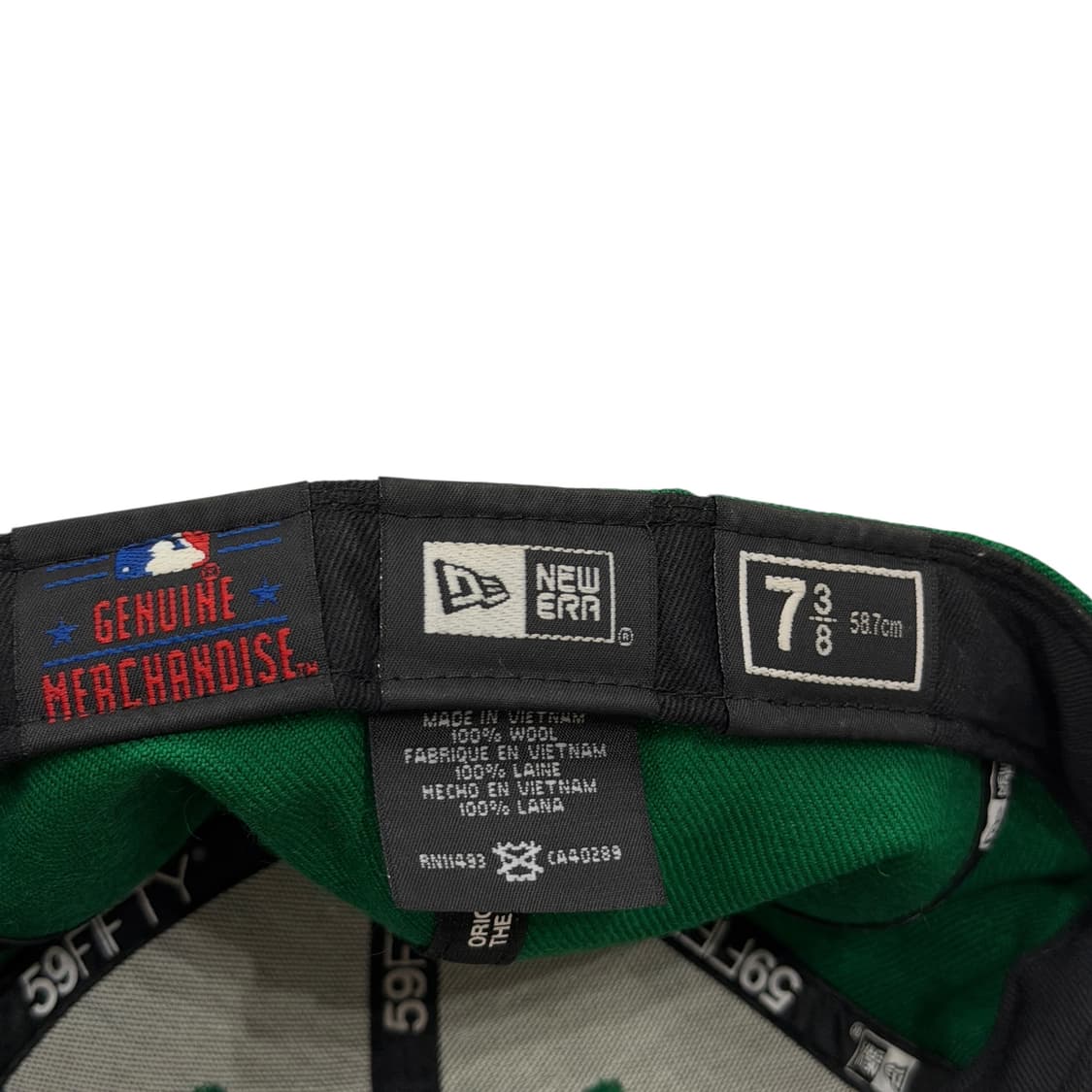 뉴에라 빈티지 양키스 스냅백 모자 그린 738 상품이미지4