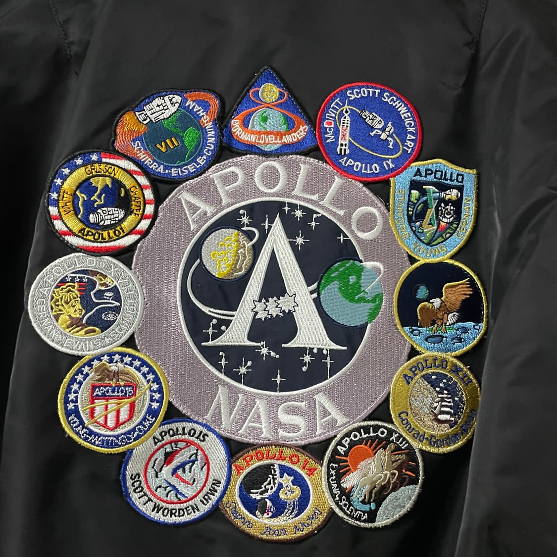 알파인더스트리 나사 ma-1 항공 자켓 블랙 S 상품이미지7