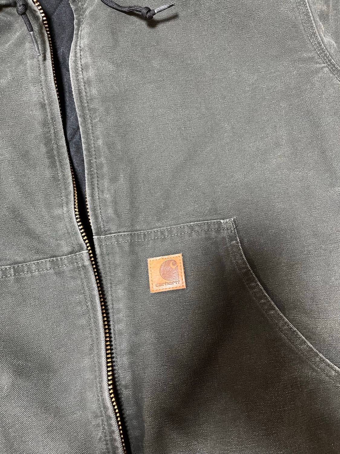 칼하트 J130 mos 모스그린 (19년도 마지막 생산제품) 상품이미지9