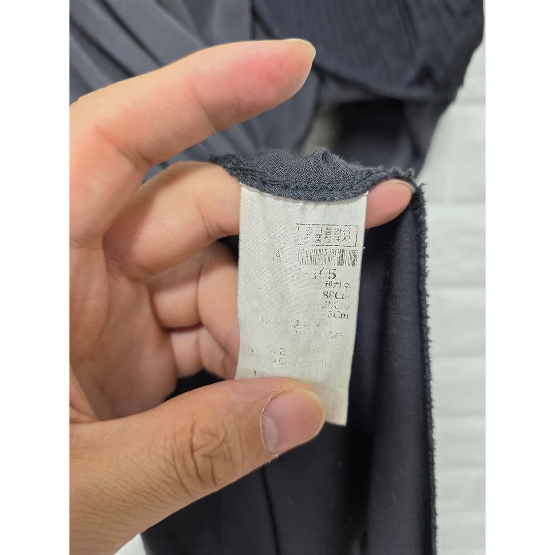 택포) 구호 KUHO 블랙 플리츠 블라우스 M 사이즈 상품이미지3