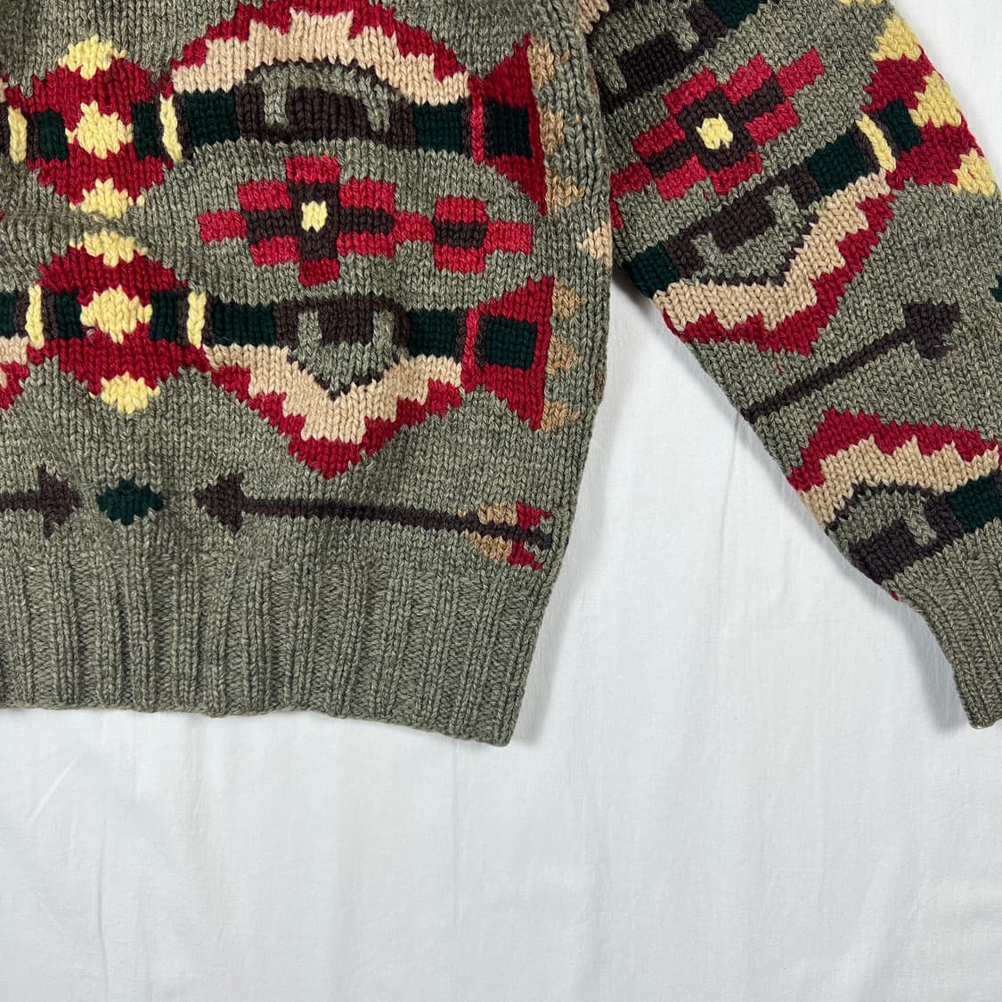 90’s 폴로랄프로렌 컨트리 og 나바호 패턴 니트 상품이미지4