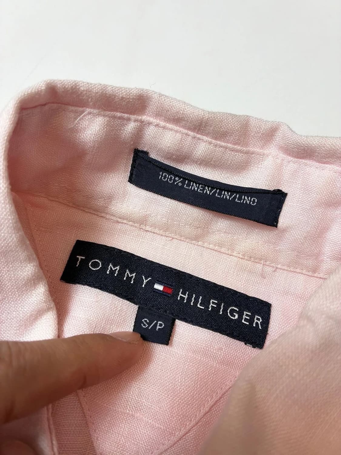 타미힐피거 00's 포켓 린넨 반팔 셔츠 PN9174 상품이미지8