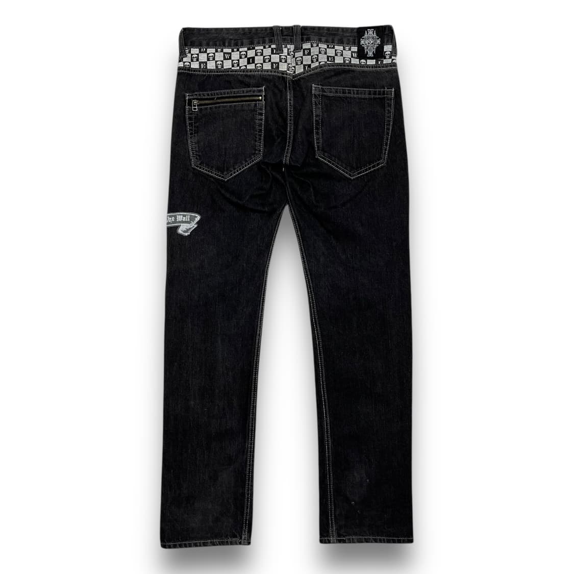 Wild Life 00s Punk Skulls Rock Jeans 상품이미지4