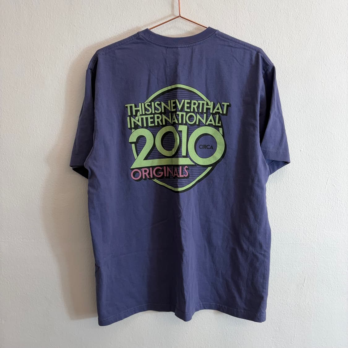 디스이즈네버댓 2010 반팔 티셔츠 퍼플(M) 상품이미지2