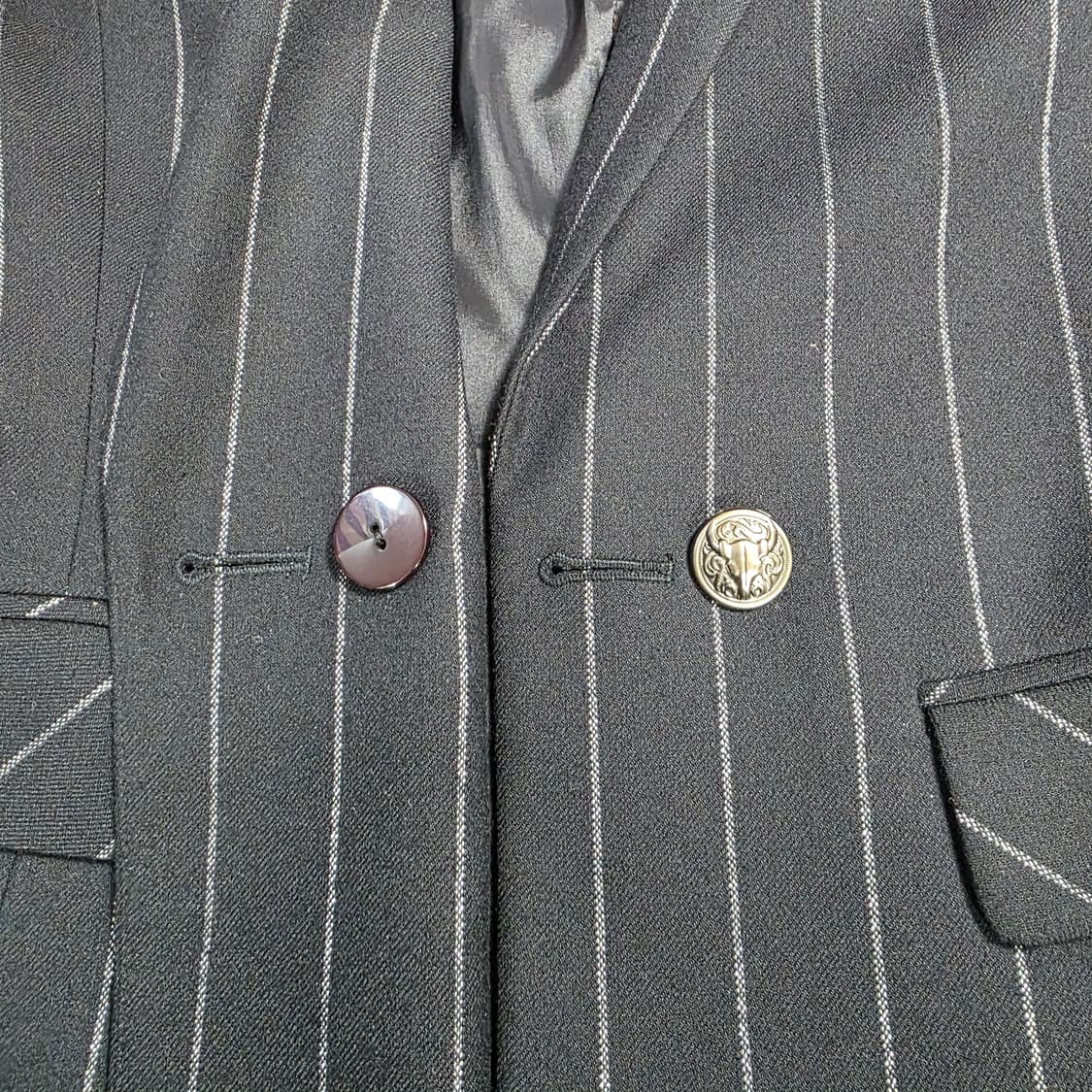 0790 [JESSI] 스트라이프 더블 브레스트 자켓 44 상품이미지6