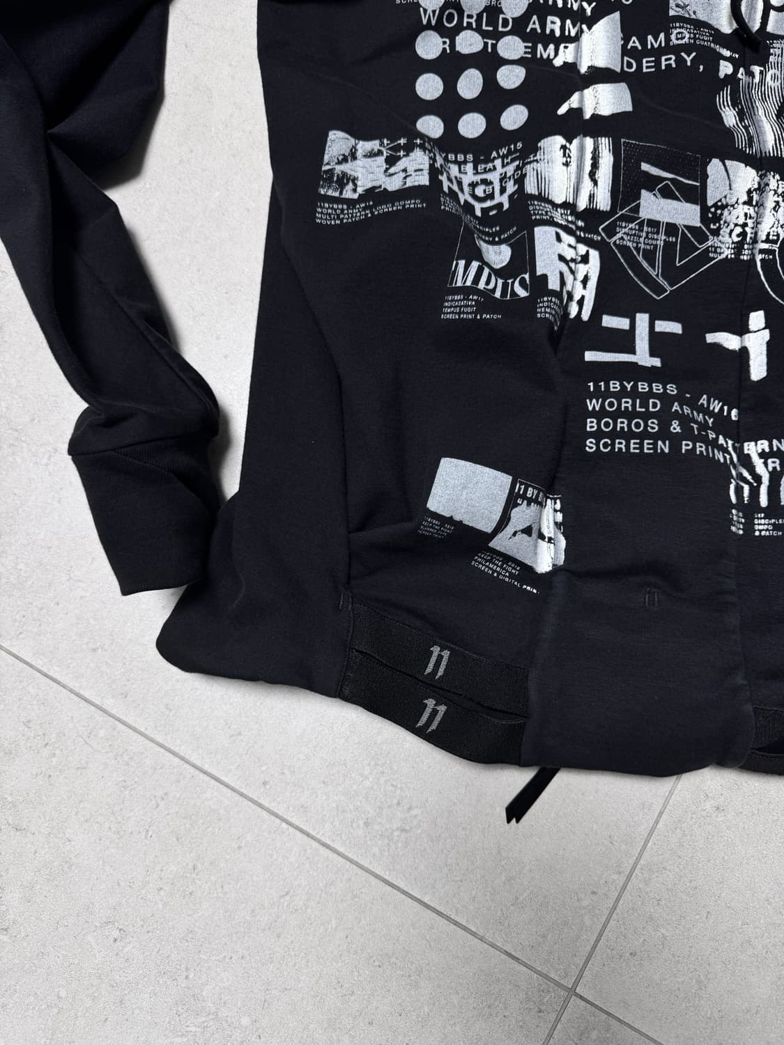 11byBBS / Fuck u 후드 집업 / M 상품이미지3