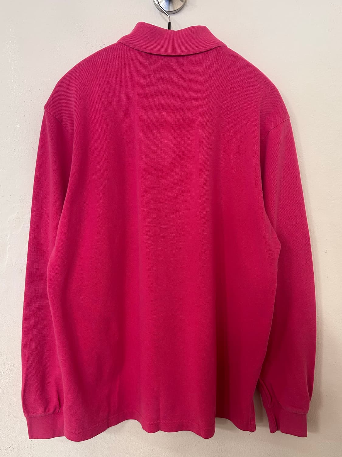 폴로 랄프로렌 핑크색 긴팔 카라티 L 상품이미지5