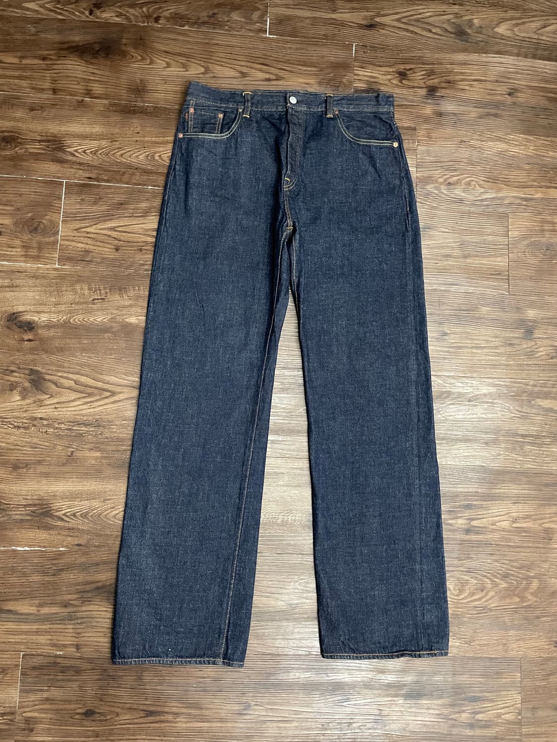 데밀 LOT. 009R 셀비지 데님 팬츠 상품이미지2