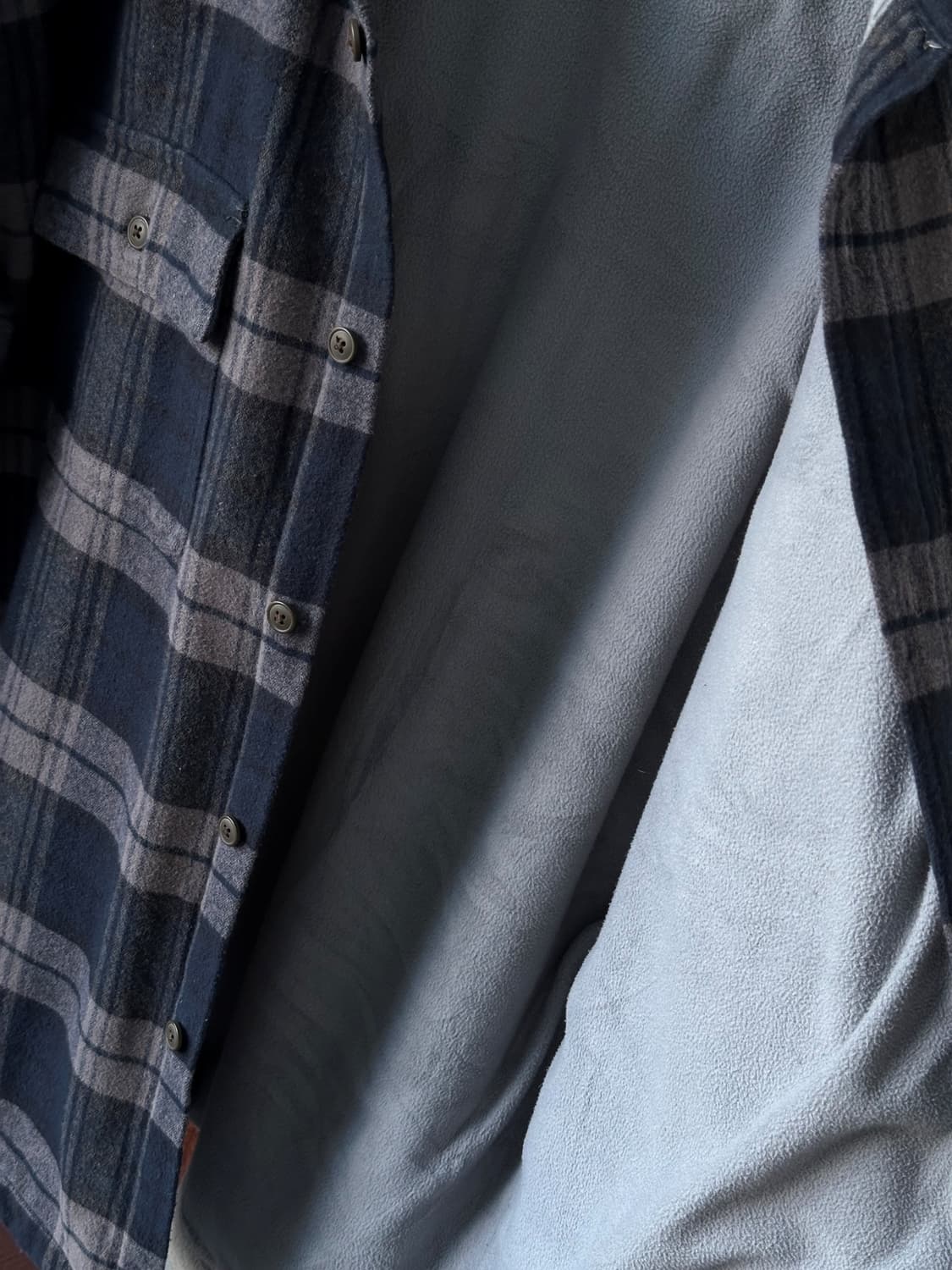 Inner fleece cpo design check blouson 상품이미지4