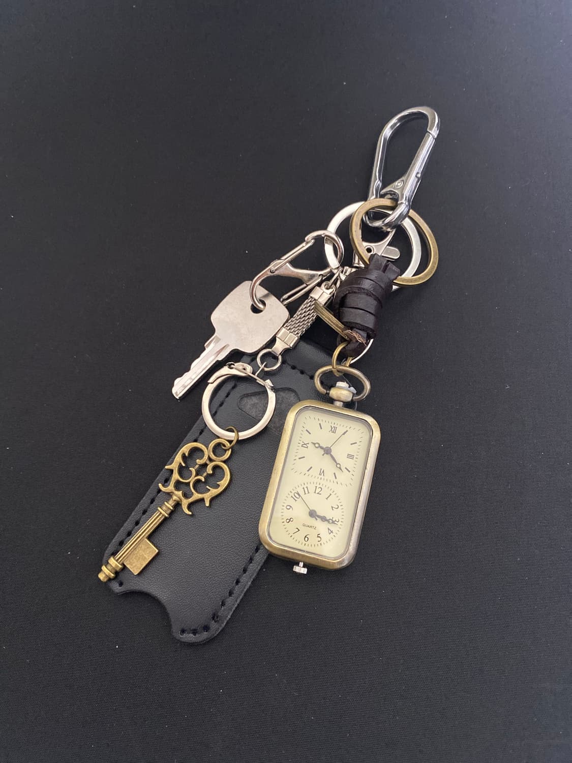 빈티지 시계 키링 상품이미지2