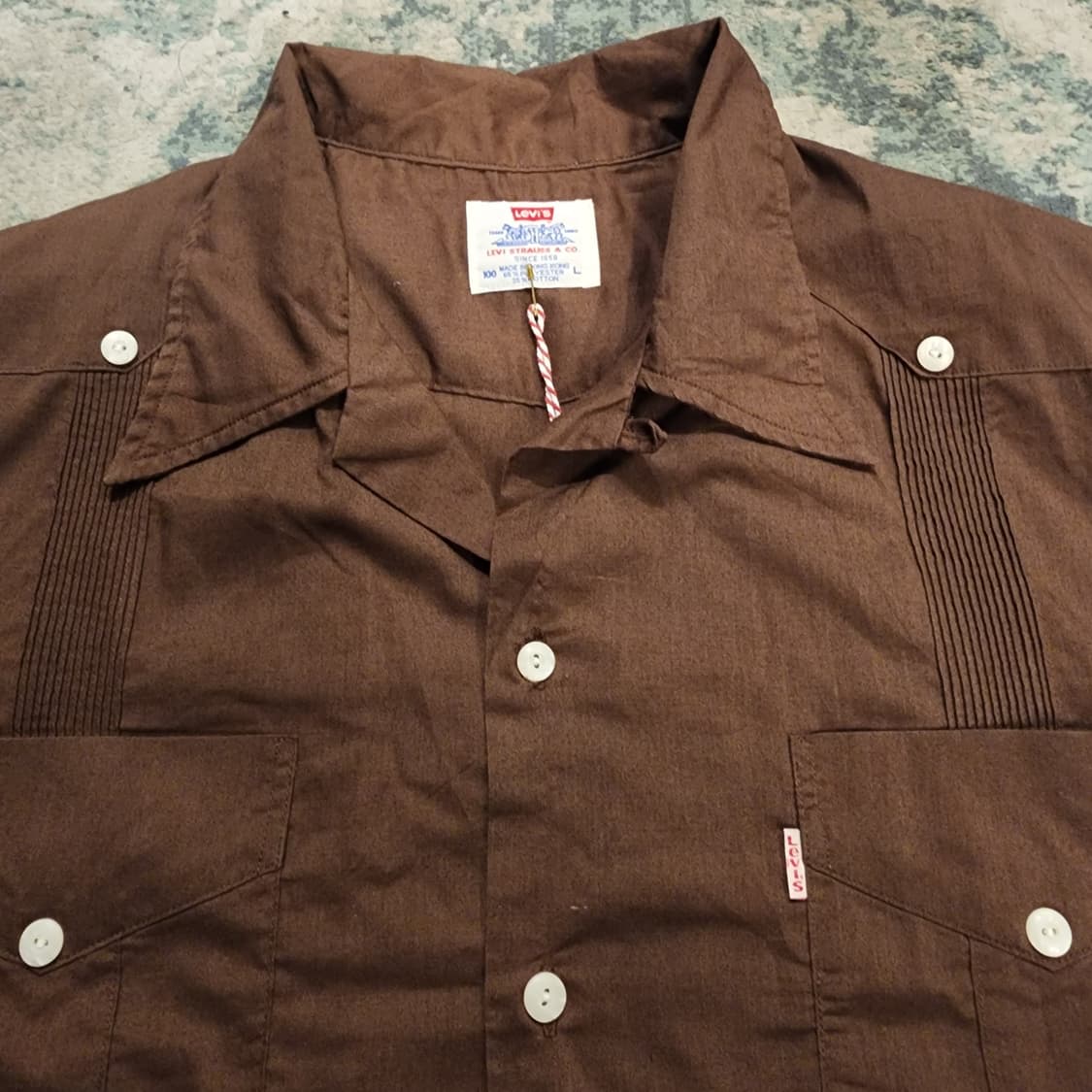 90s 제작 리바이스 하바나 셔츠 상품이미지5