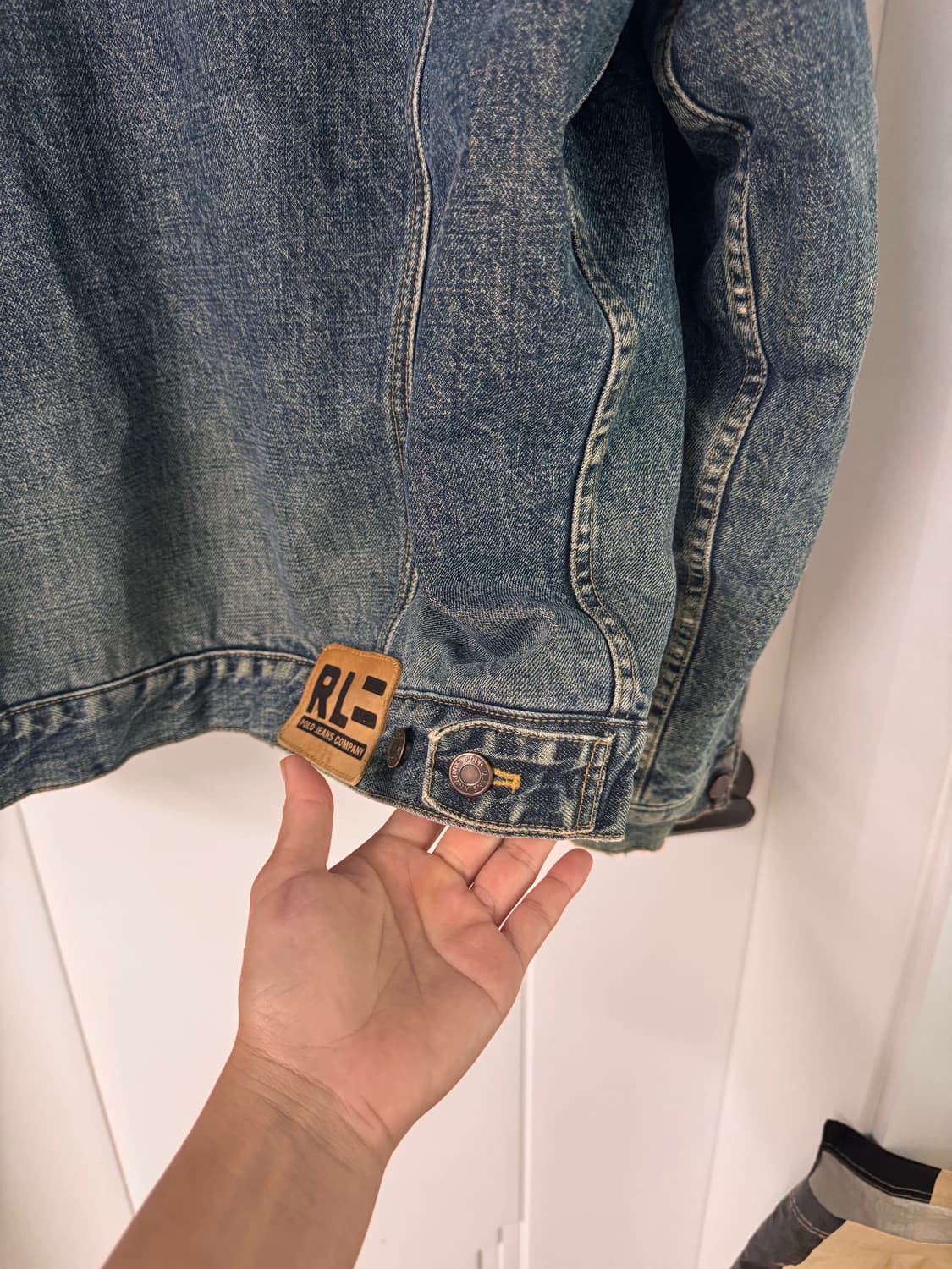 폴로 진스 랄프로렌 청자켓 M 상품이미지8