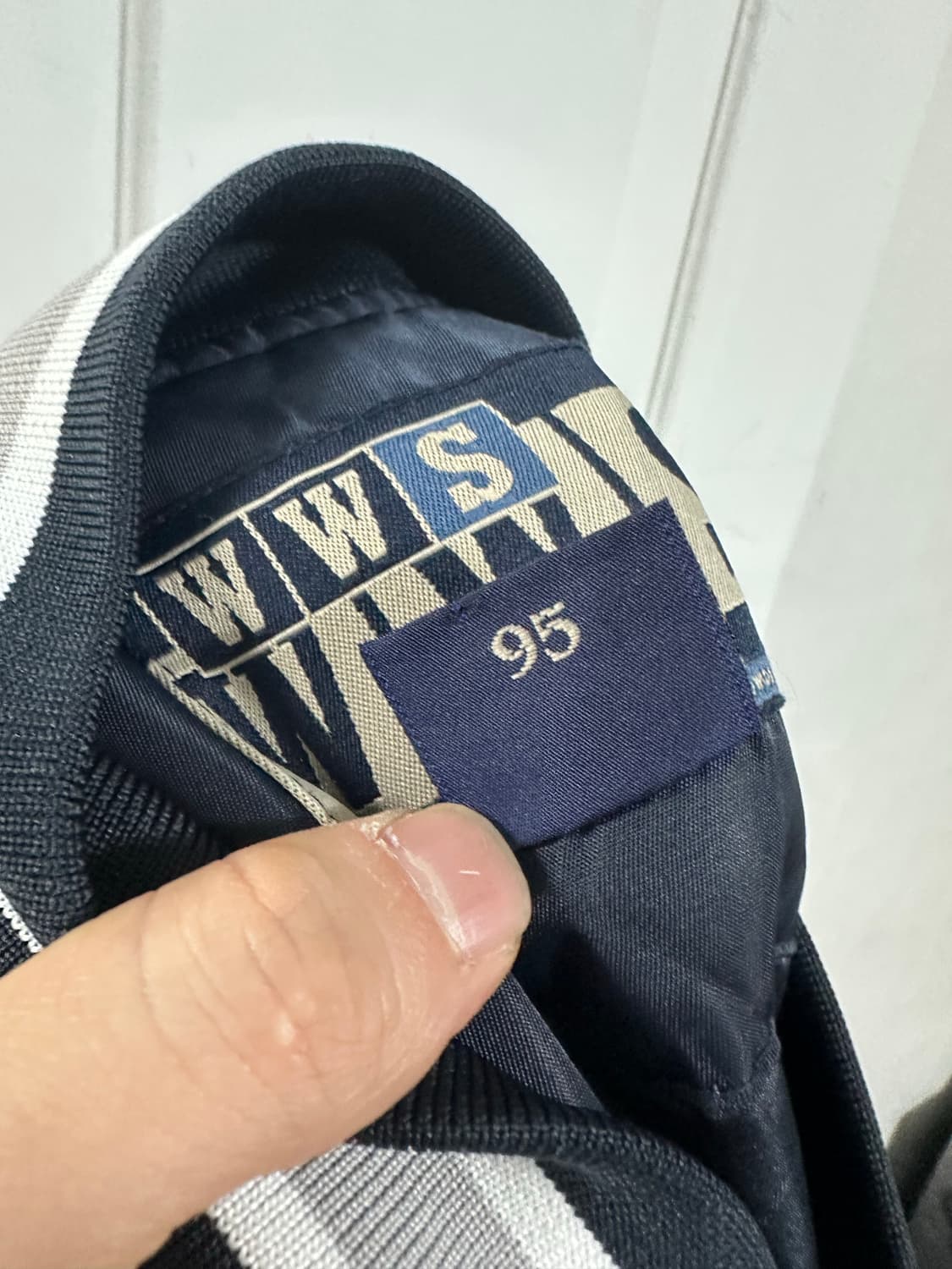 WWS 뉴욕메츠 바시티자켓 상품이미지4