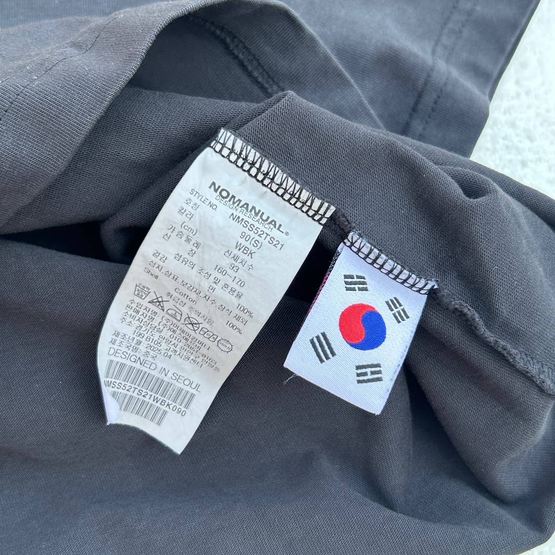 노매뉴얼 로보틱 핸드 NM 반팔티셔츠 상품이미지8