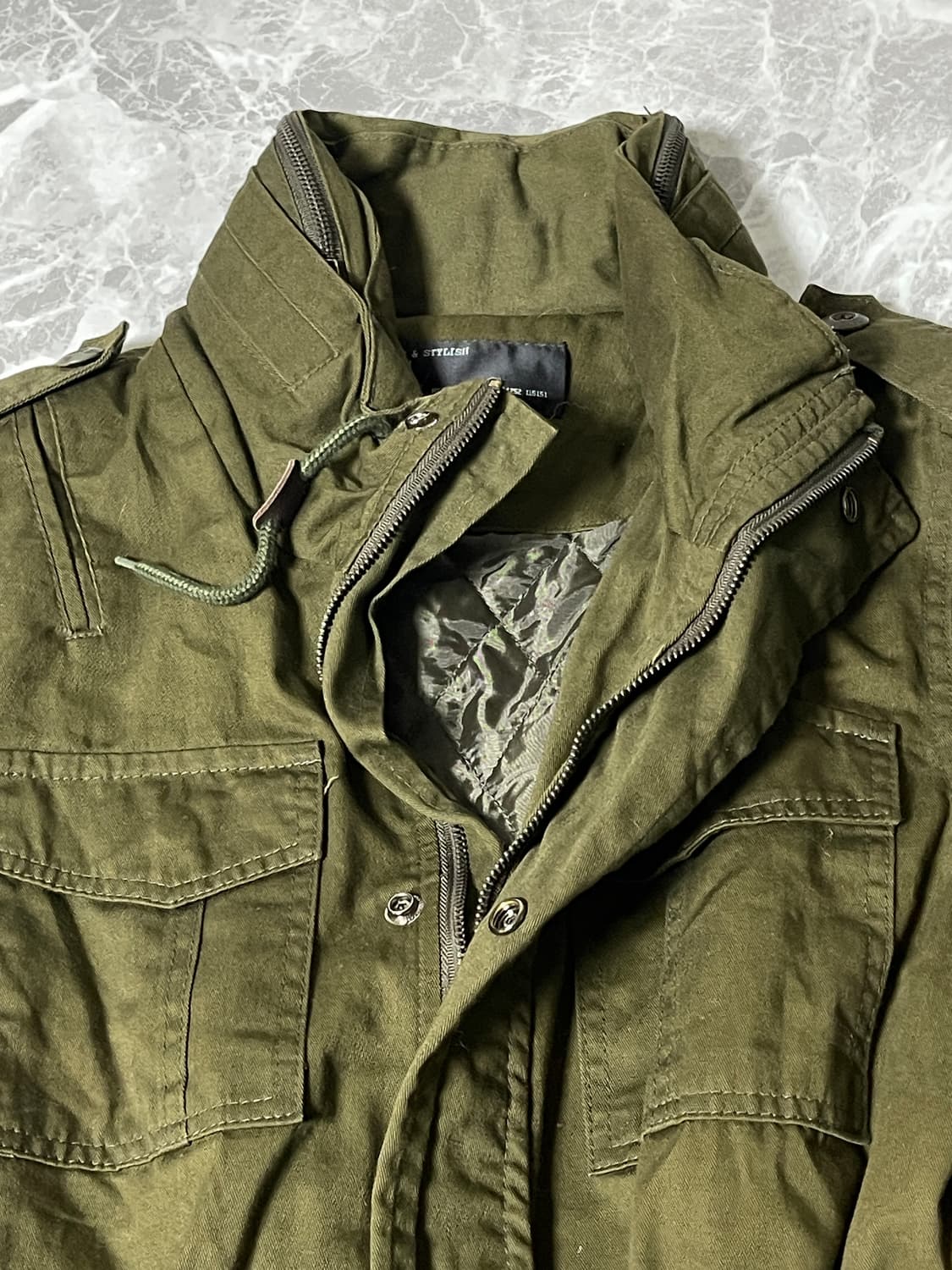 (Japanese vintage)hoody string jacket 상품이미지5