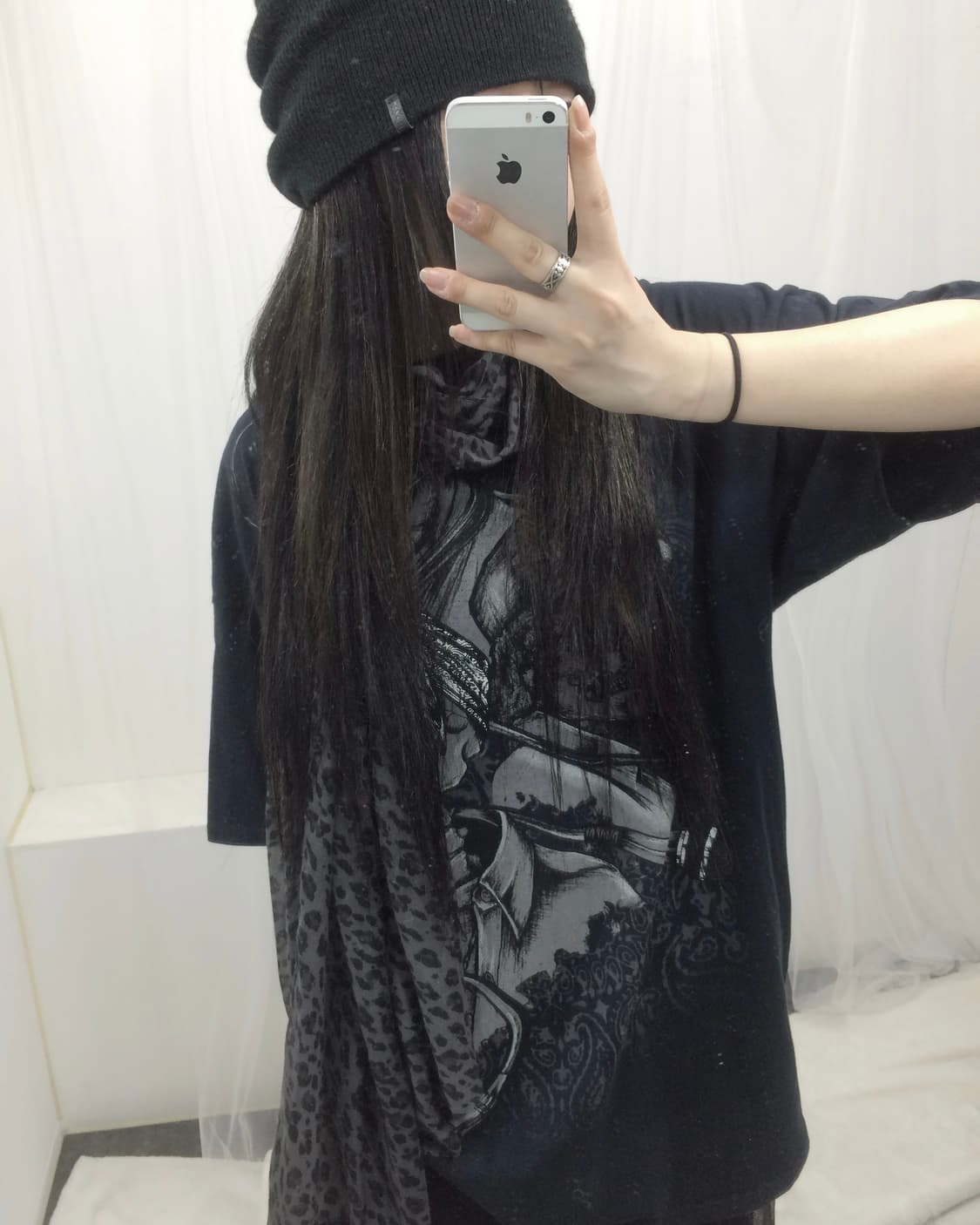 🪽스컬 펑크 블랙 모리 세트🪽 상품이미지1