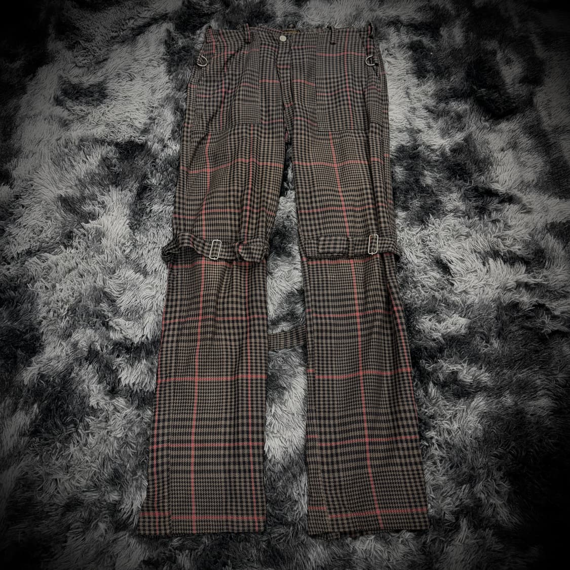 Vivienne Westwood 스트랩 하운드투스 지퍼 팬츠 상품이미지1