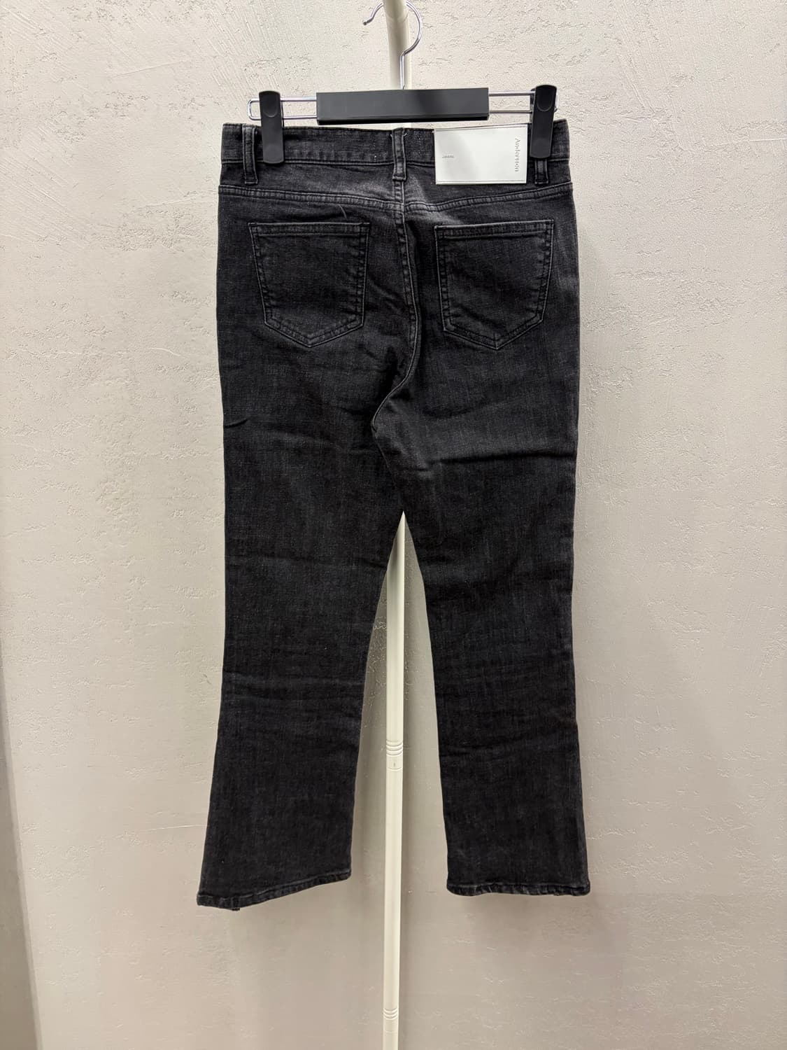 Andersson Bell 부츠컷 청바지 M 블랙 상품이미지5