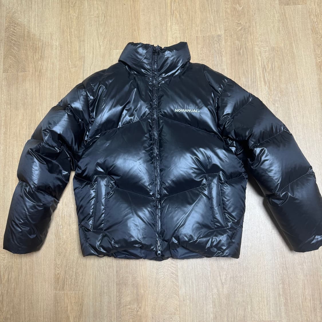 노메뉴얼 skadi 덕 다운 블랙 패딩 상품이미지1